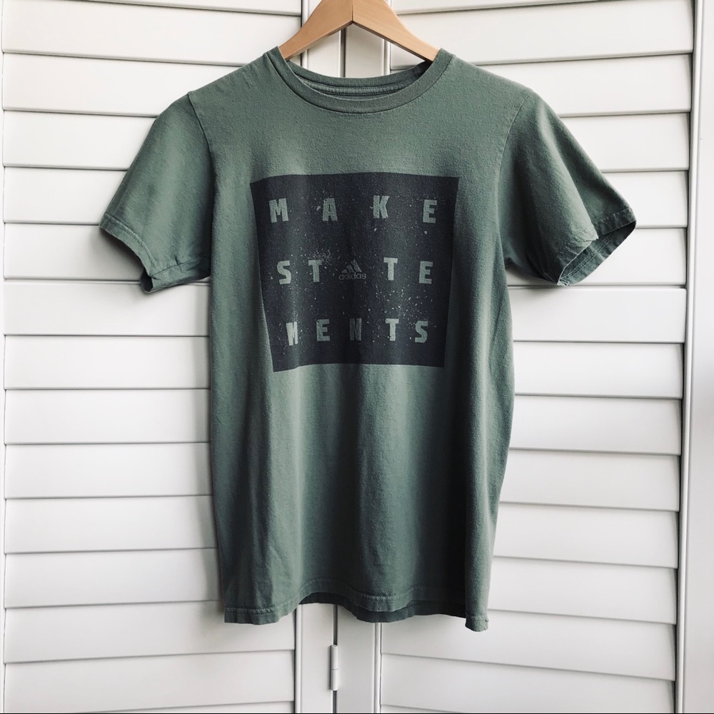 Adidas Go To Active Olive Green T-shirt